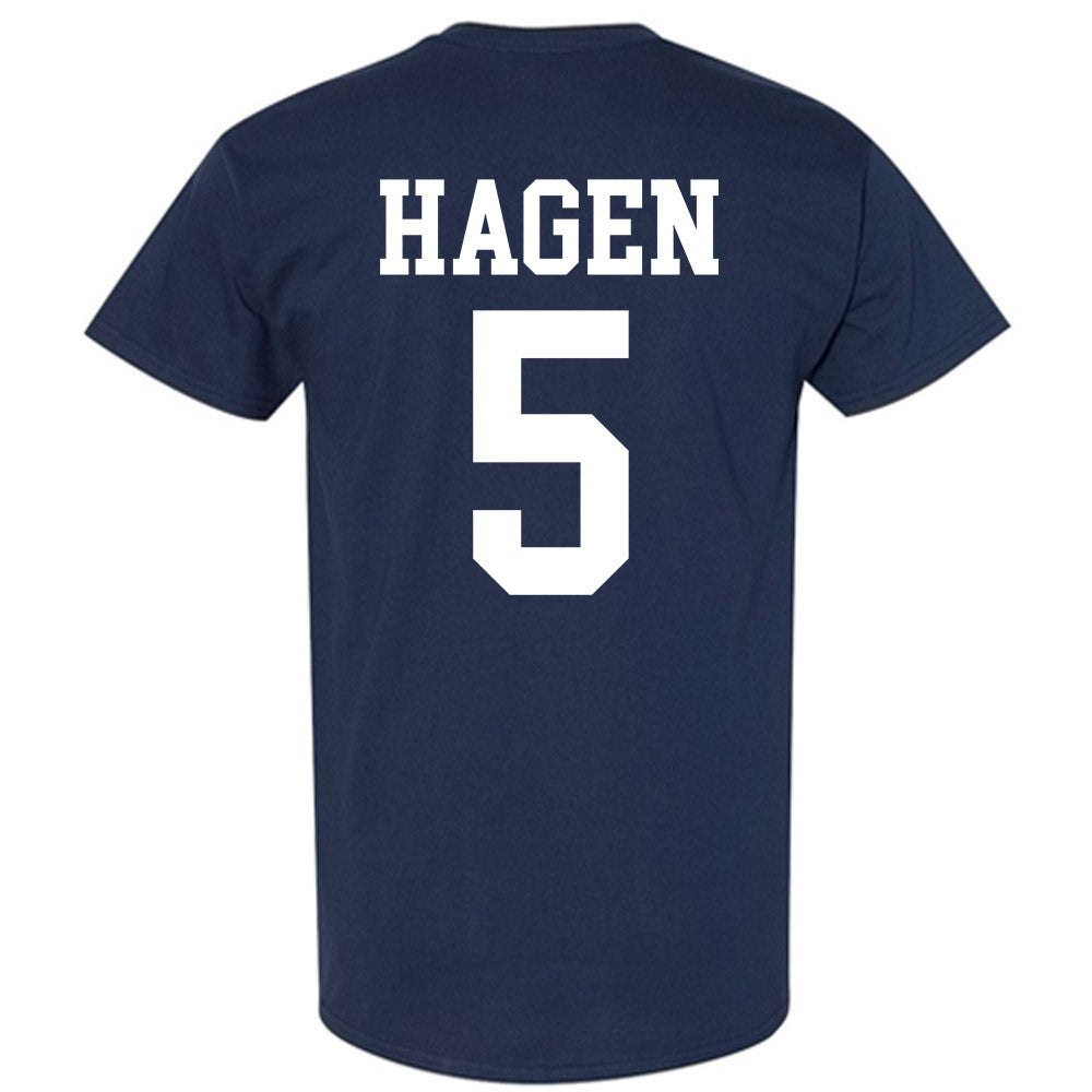 BYU - NCAA Football : Cody Hagen - Sports Shersey T-Shirt-1