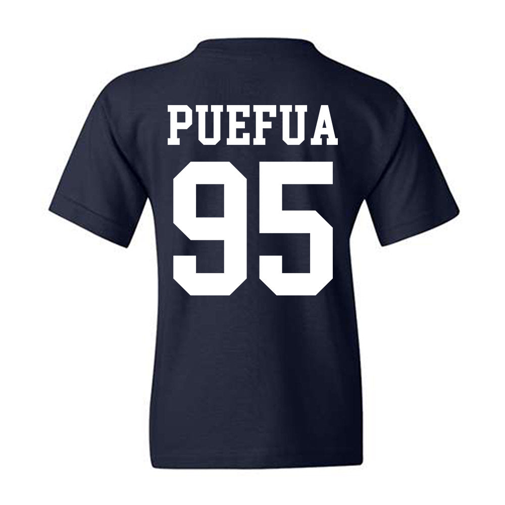 BYU - NCAA Football : Alvin Puefua - Sports Shersey Youth T-Shirt-1