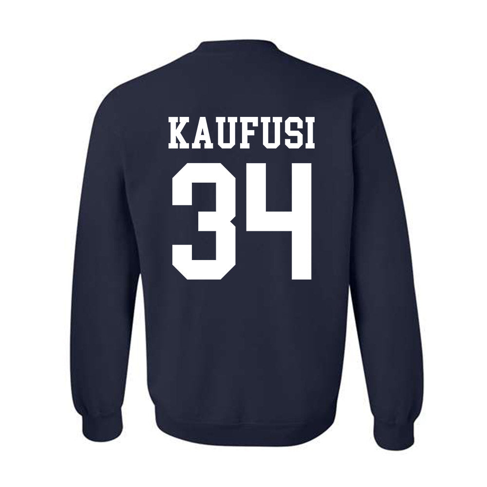 BYU - NCAA Football : Maika Kaufusi - Sports Shersey Crewneck Sweatshirt