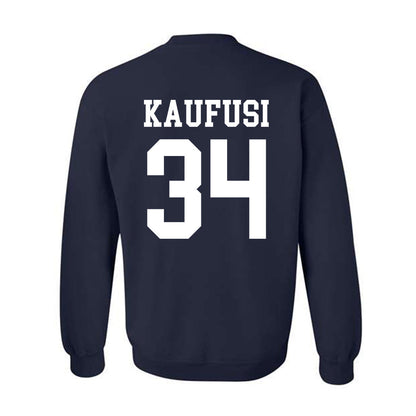 BYU - NCAA Football : Maika Kaufusi - Sports Shersey Crewneck Sweatshirt