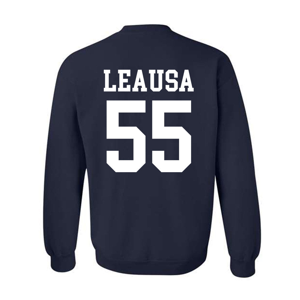 BYU - NCAA Football : Austin Leausa - Sports Shersey Crewneck Sweatshirt-1