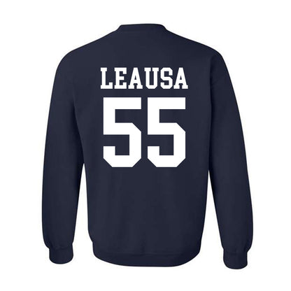 BYU - NCAA Football : Austin Leausa - Sports Shersey Crewneck Sweatshirt-1