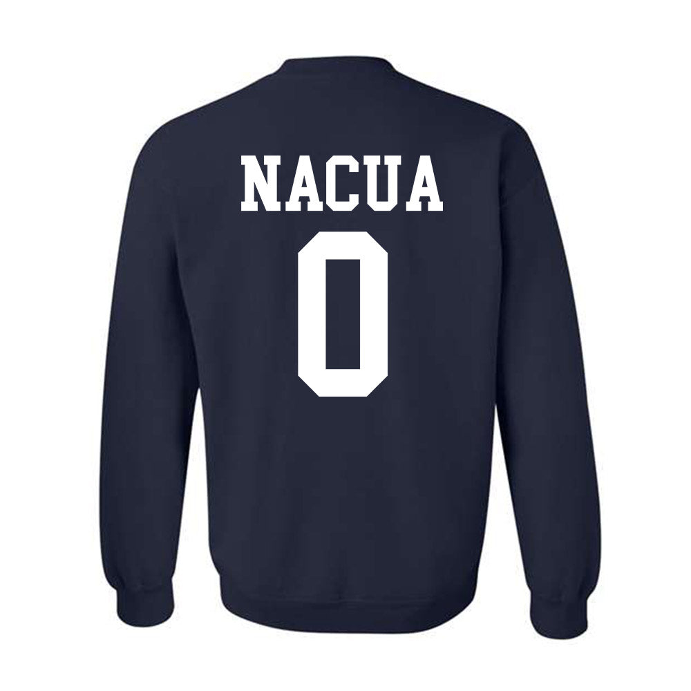 BYU - NCAA Football : Tei Nacua - Sports Shersey Crewneck Sweatshirt-1