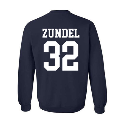 BYU - NCAA Football : Will Zundel - Sports Shersey Crewneck Sweatshirt