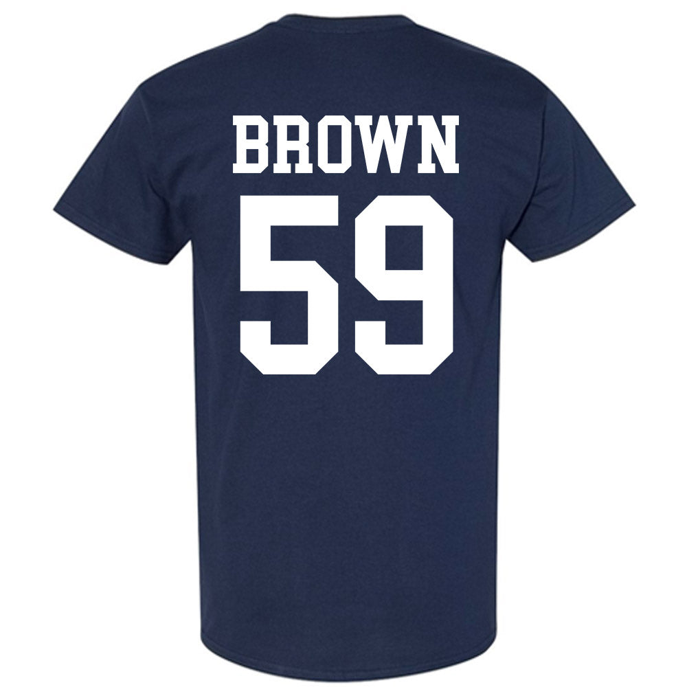 BYU - NCAA Football : Sefa Brown - Sports Shersey T-Shirt-1