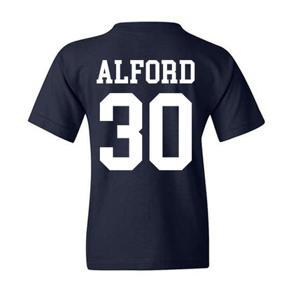 BYU - NCAA Football : Max Alford - Sports Shersey Youth T-Shirt-1