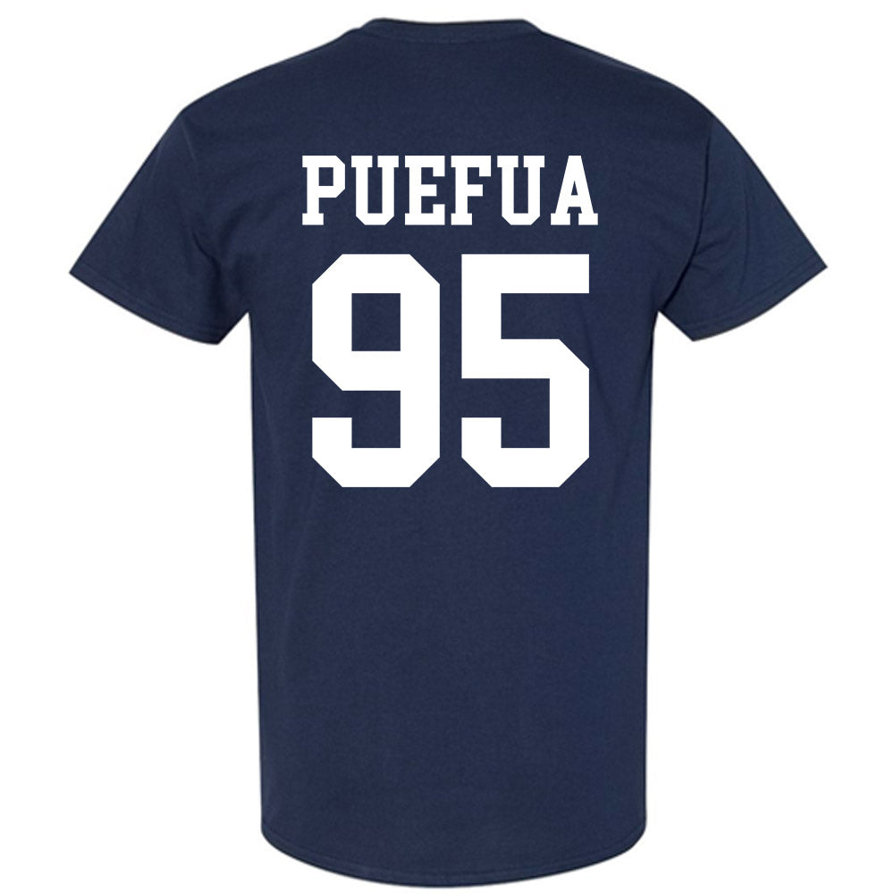 BYU - NCAA Football : Alvin Puefua - Sports Shersey T-Shirt-1