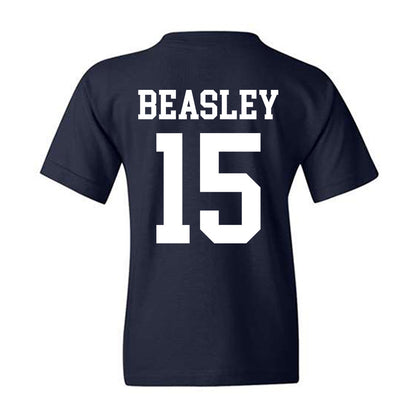 BYU - NCAA Football : Tayvion Beasley - Sports Shersey Youth T-Shirt-1
