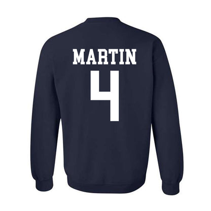 BYU - NCAA Football : Lj Martin - Sports Shersey Crewneck Sweatshirt-1