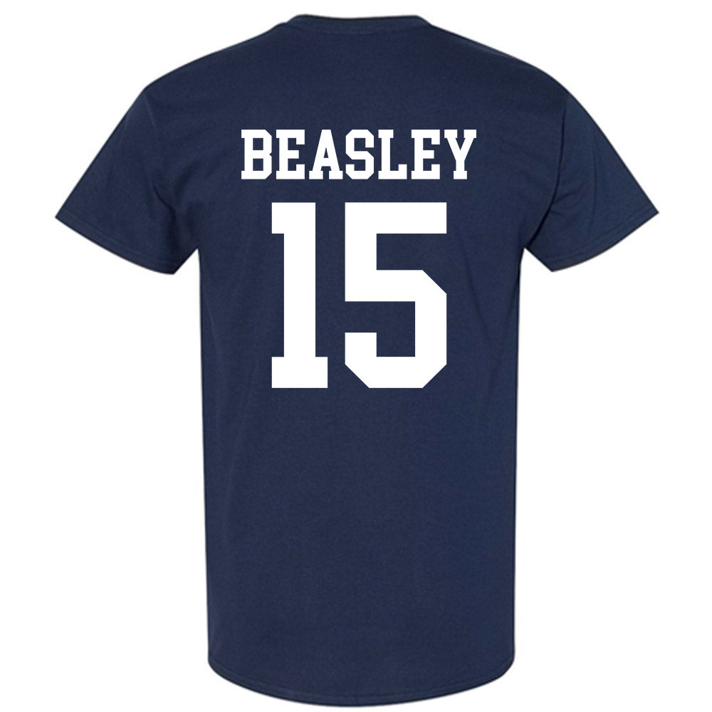 BYU - NCAA Football : Tayvion Beasley - Sports Shersey T-Shirt-1