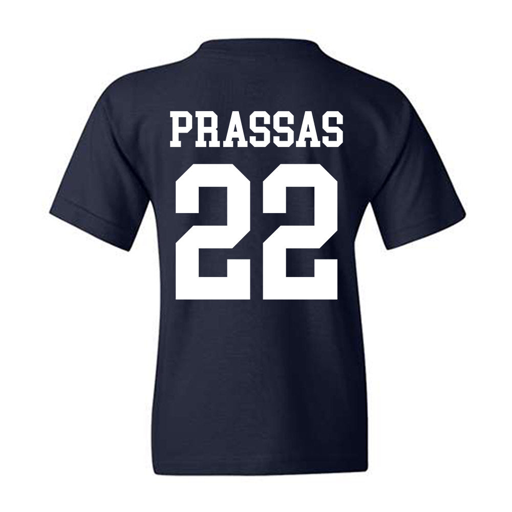 BYU - NCAA Football : Tommy Prassas - Sports Shersey Youth T-Shirt-1
