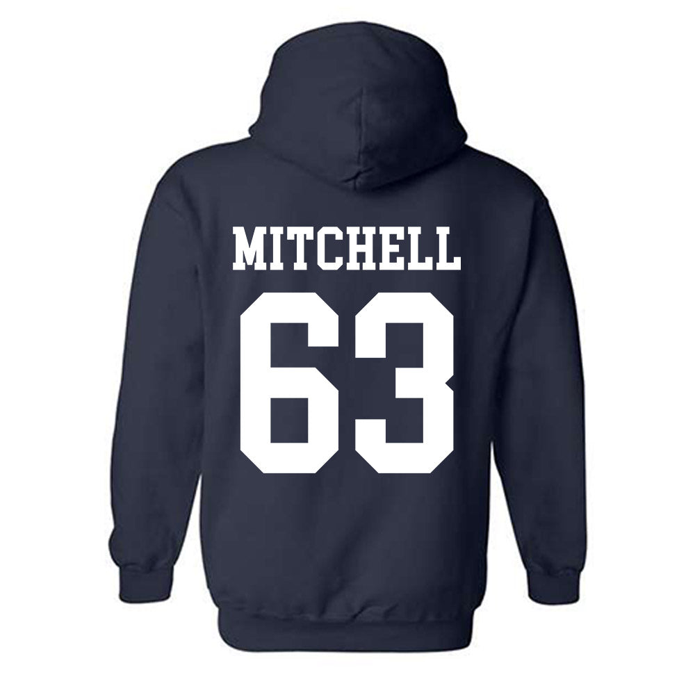 BYU - NCAA Football : Bruce Mitchell - Sports Shersey Hooded Sweatshirt