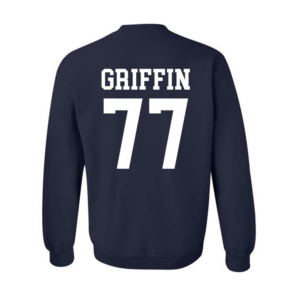 BYU - NCAA Football : Jake Griffin - Sports Shersey Crewneck Sweatshirt-1