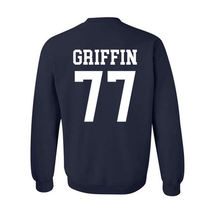 BYU - NCAA Football : Jake Griffin - Sports Shersey Crewneck Sweatshirt-1