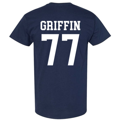 BYU - NCAA Football : Jake Griffin - Sports Shersey T-Shirt-1