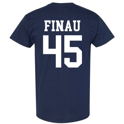 BYU - NCAA Football : Lucky Finau - Sports Shersey T-Shirt-1