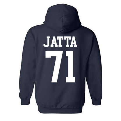 BYU - NCAA Football : Isaiah Jatta - Sports Shersey Hooded Sweatshirt-1