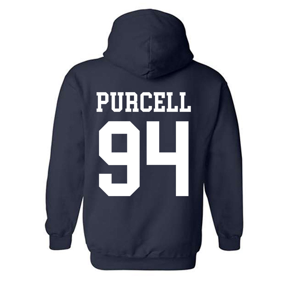 BYU - NCAA Football : Anisi Purcell - Sports Shersey Hooded Sweatshirt-1