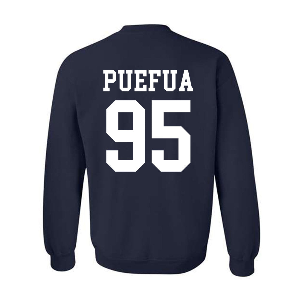 BYU - NCAA Football : Alvin Puefua - Sports Shersey Crewneck Sweatshirt-1