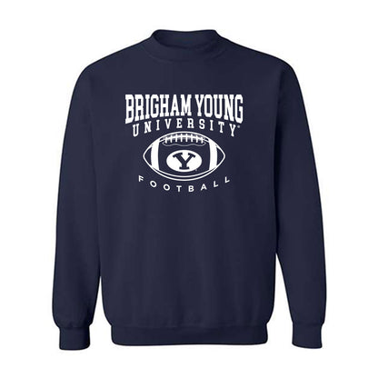 BYU - NCAA Football : Bruce Mitchell - Sports Shersey Crewneck Sweatshirt