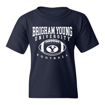 BYU - NCAA Football : Nusi Taumoepeau - Sports Shersey Youth T-Shirt-0