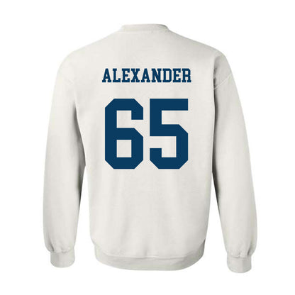BYU - NCAA Football : Brigham Alexander - Generic Shersey Crewneck Sweatshirt-1