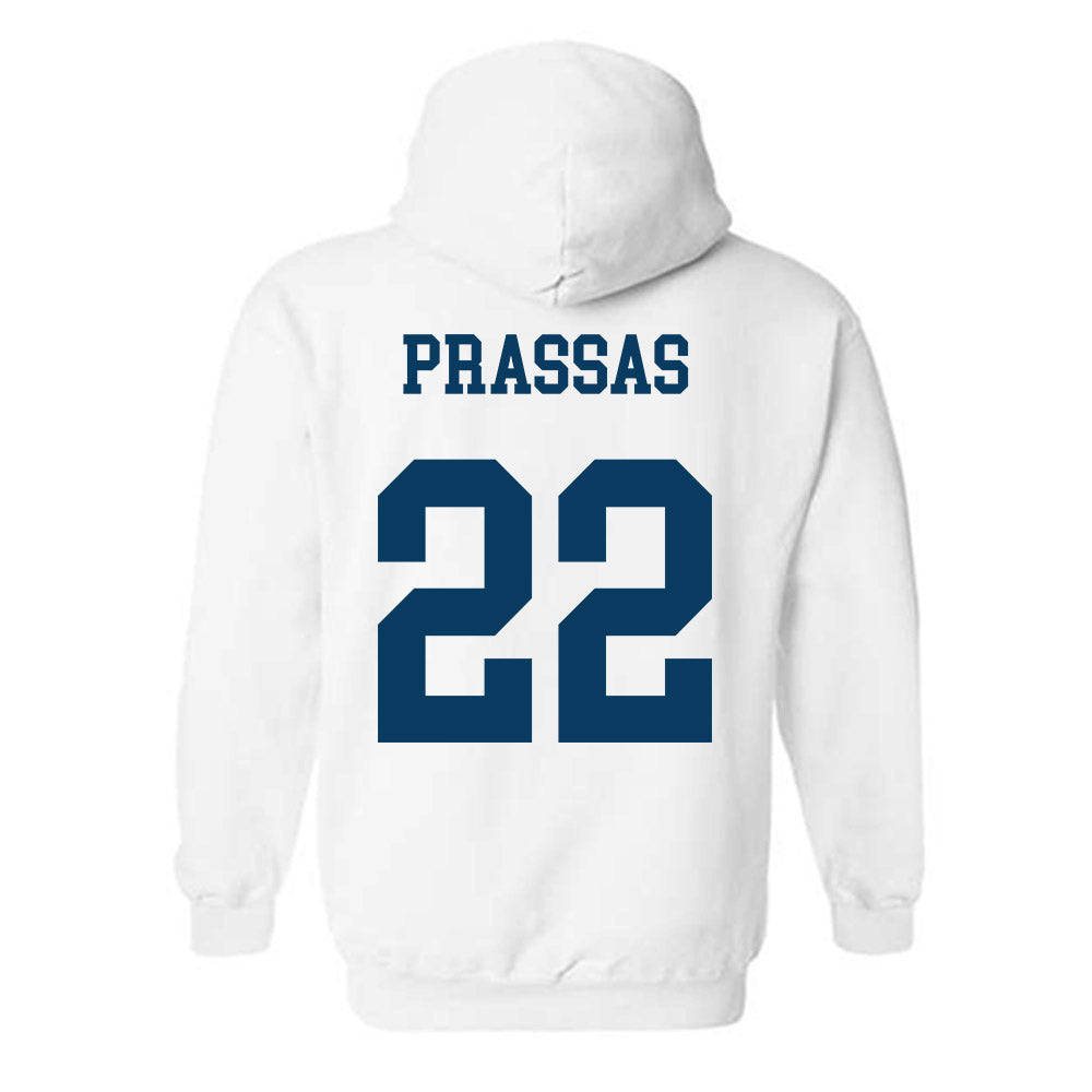 BYU - NCAA Football : Tommy Prassas - Generic Shersey Hooded Sweatshirt-1