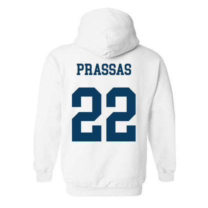 BYU - NCAA Football : Tommy Prassas - Generic Shersey Hooded Sweatshirt-1