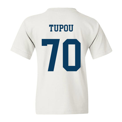 BYU - NCAA Football : Iki Tupou - Generic Shersey Youth T-Shirt-1