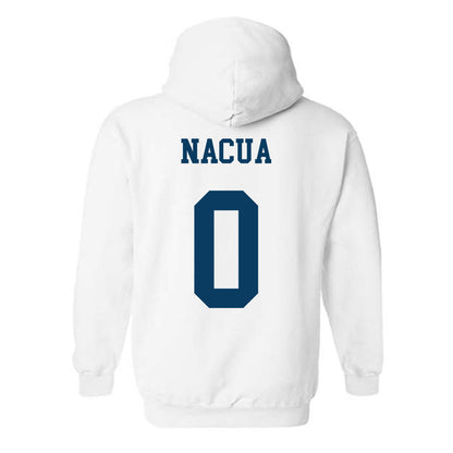 BYU - NCAA Football : Tei Nacua - Generic Shersey Hooded Sweatshirt-1