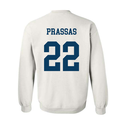 BYU - NCAA Football : Tommy Prassas - Generic Shersey Crewneck Sweatshirt-1