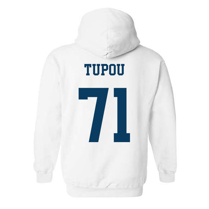 BYU - NCAA Football : Iki Tupou - Generic Shersey Hooded Sweatshirt