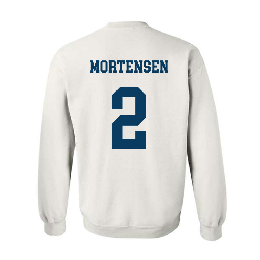 BYU - NCAA Women's Volleyball : Elina Mortensen - Generic Shersey Crewneck Sweatshirt-1
