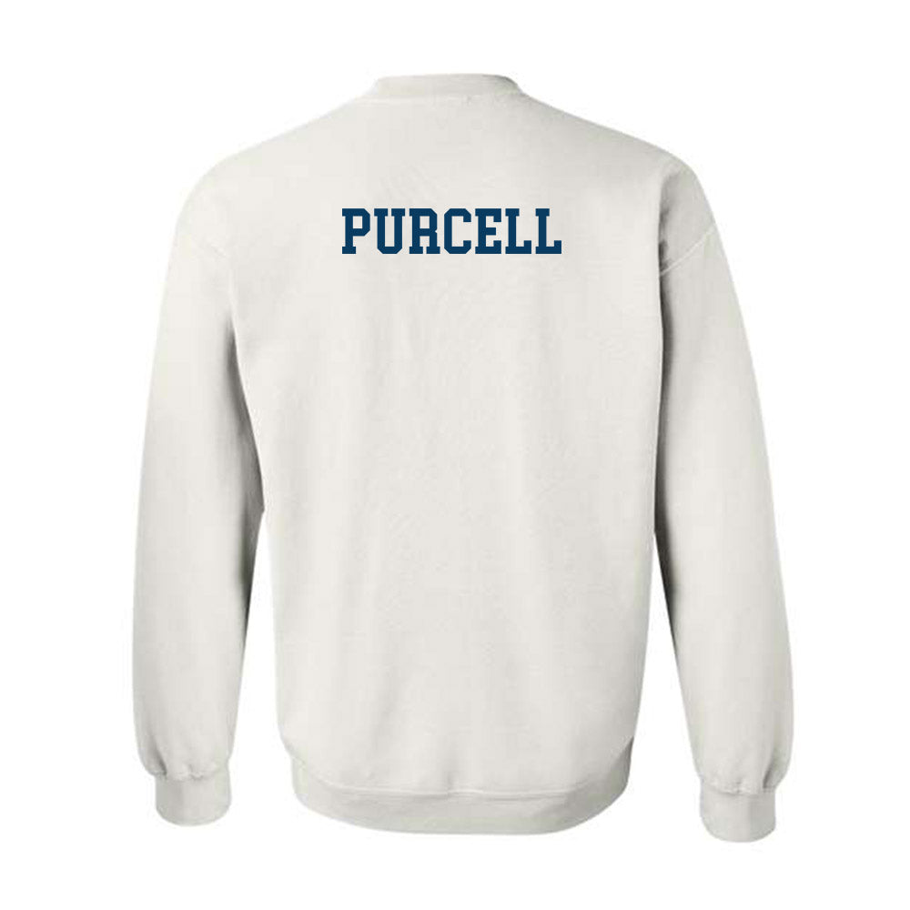 BYU - NCAA Men's Swimming & Diving : Ethan Purcell - Generic Shersey Crewneck Sweatshirt-1