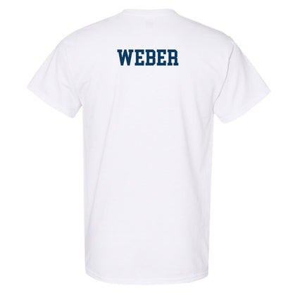BYU - NCAA Men's Swimming & Diving : Dane Weber - Generic Shersey T-Shirt-1