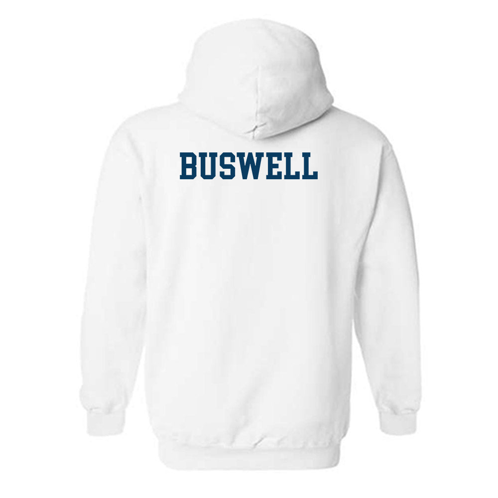 BYU - NCAA Women's Track & Field : Tessa Buswell - Generic Shersey Hooded Sweatshirt-1