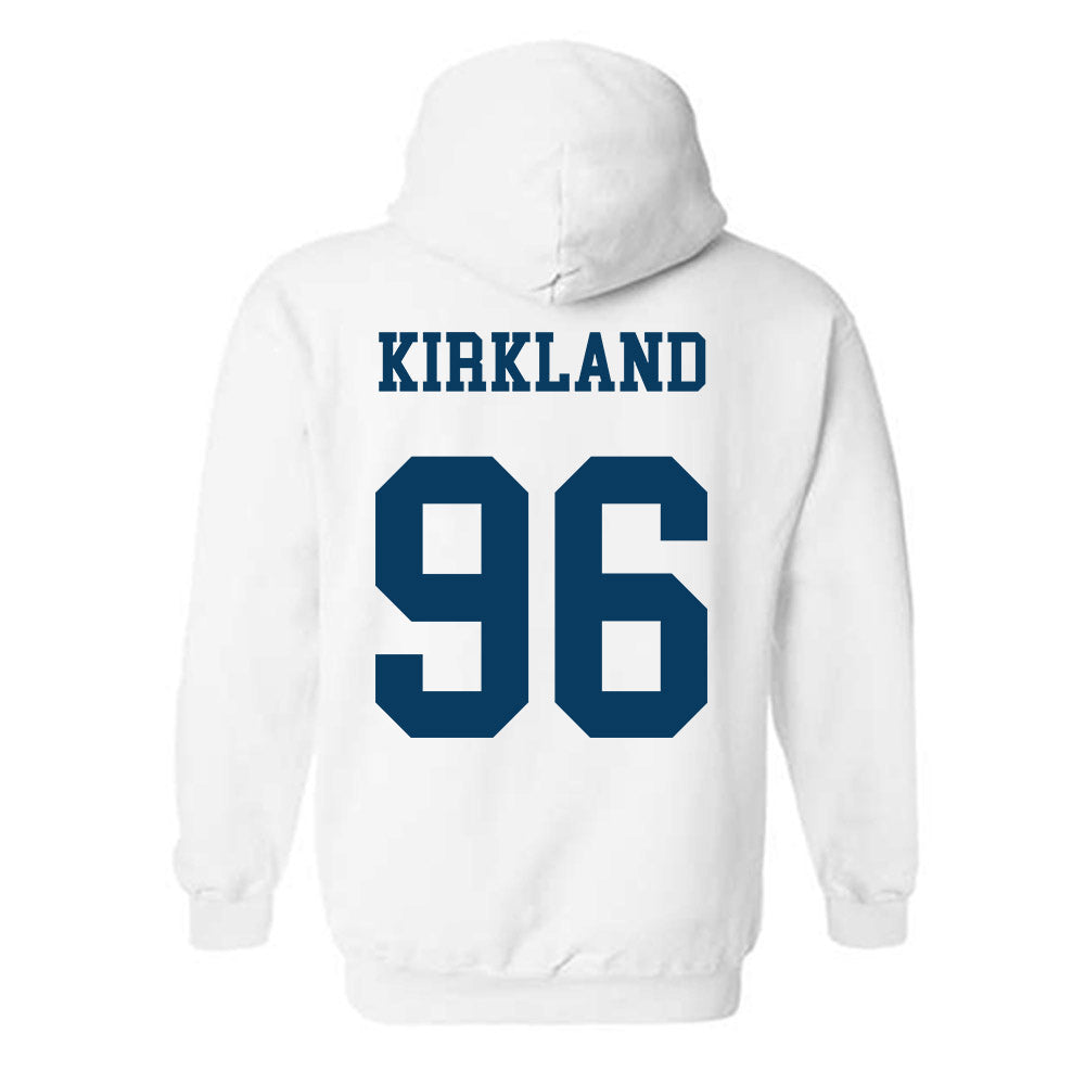 BYU - NCAA Football : Justin Kirkland - Generic Shersey Hooded Sweatshirt-1