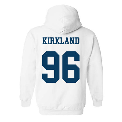 BYU - NCAA Football : Justin Kirkland - Generic Shersey Hooded Sweatshirt-1
