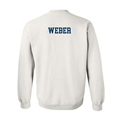 BYU - NCAA Men's Swimming & Diving : Dane Weber - Generic Shersey Crewneck Sweatshirt-1