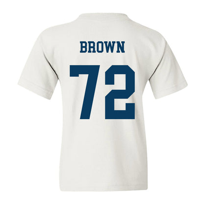 BYU - NCAA Football : Joe Brown - Generic Shersey Youth T-Shirt-1