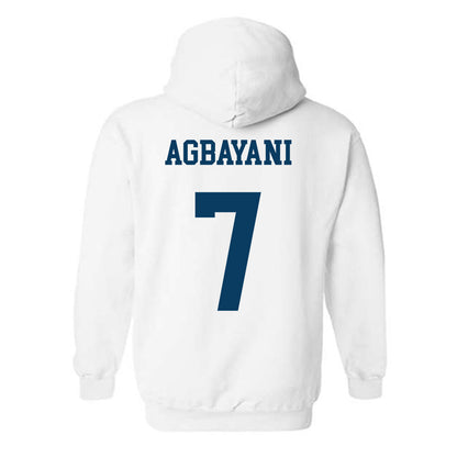 BYU - NCAA Softball : Aleia Agbayani - Generic Shersey Hooded Sweatshirt-1