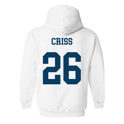 BYU - NCAA Football : Jordyn Criss - Generic Shersey Hooded Sweatshirt-1