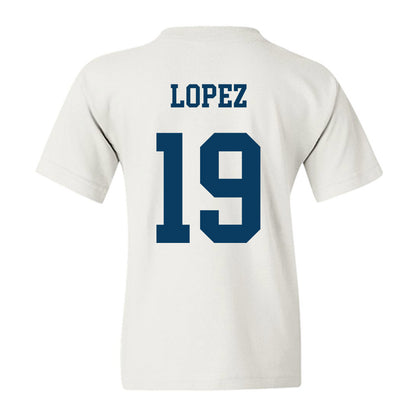 BYU - NCAA Women's Soccer : Mia lopez - Generic Shersey Youth T-Shirt-1