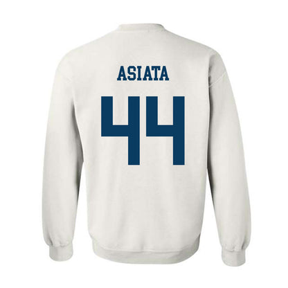BYU - NCAA Football : Ephraim Asiata - Generic Shersey Crewneck Sweatshirt-1