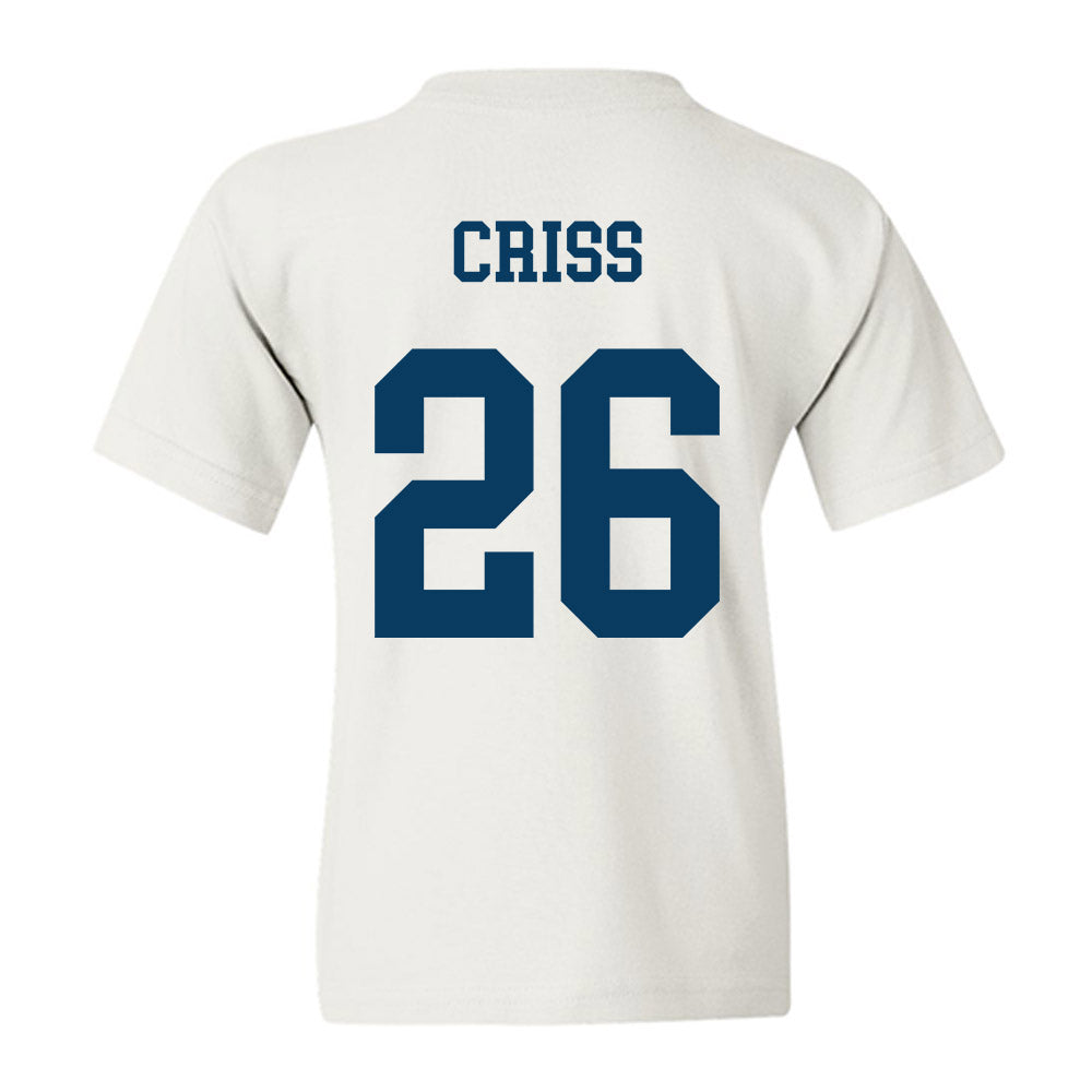 BYU - NCAA Football : Jordyn Criss - Generic Shersey Youth T-Shirt-1
