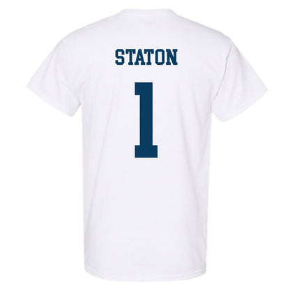 BYU - NCAA Men's Basketball : Xavion Staton - Generic Shersey T-Shirt-1