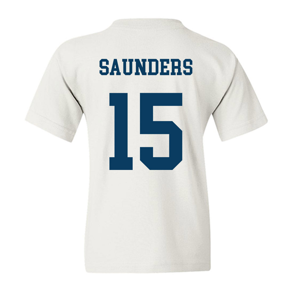 BYU - NCAA Men's Basketball : Richie Saunders - Generic Shersey Youth T-Shirt-1