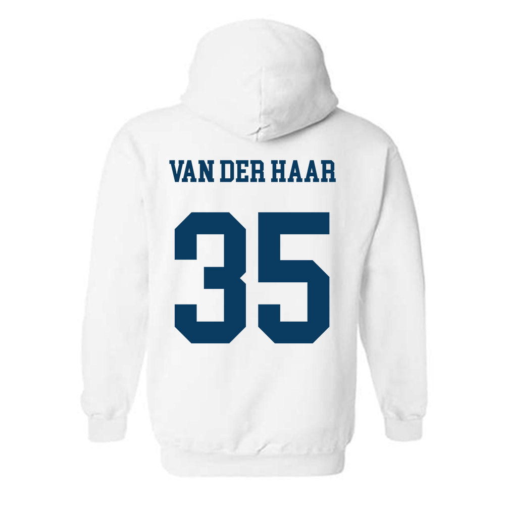 BYU - NCAA Football : Samuel Van Der Haar - Generic Shersey Hooded Sweatshirt-1