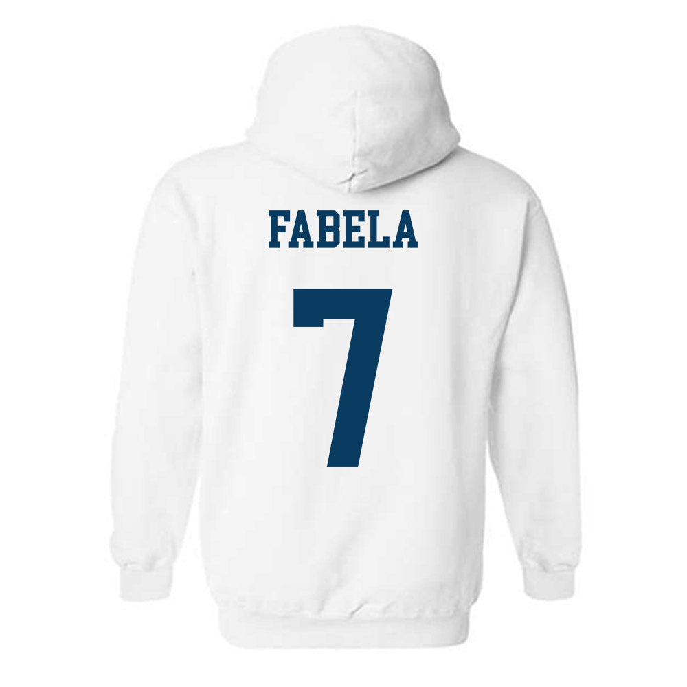 BYU - NCAA Softball : Kaiya Fabela - Generic Shersey Hooded Sweatshirt-1