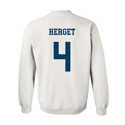 BYU - NCAA Men's Volleyball : Trevor Herget - Generic Shersey Crewneck Sweatshirt-1